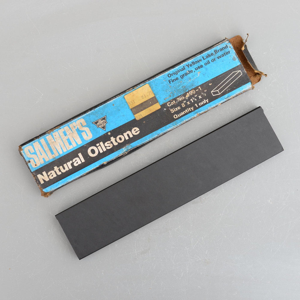 Salmen 8'' Natural Grey Yellow Lake Hone Sharpening Stone