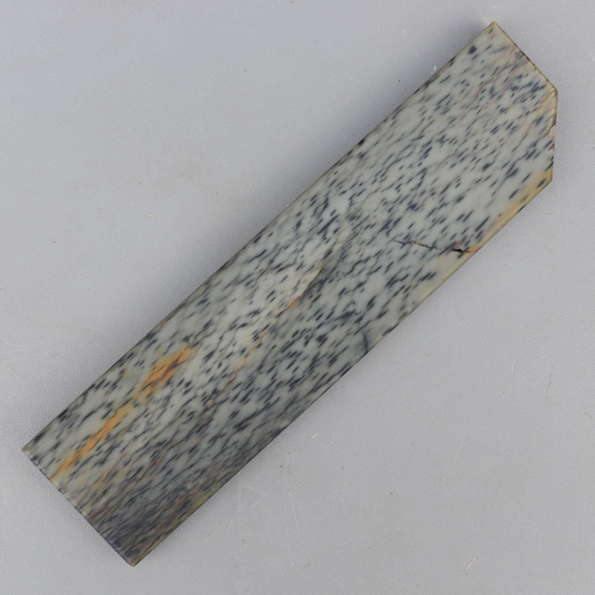 Natural 8'' Idwal Welsh Novaculite Translucent Fine Hone Sharpening Stone