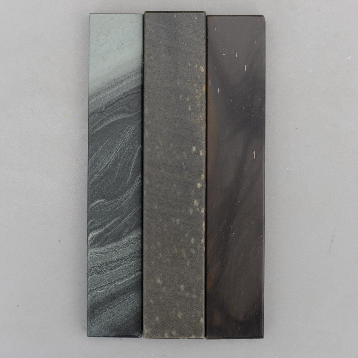 Set 3 Natural Welsh Fine Hone Sharpening Stones