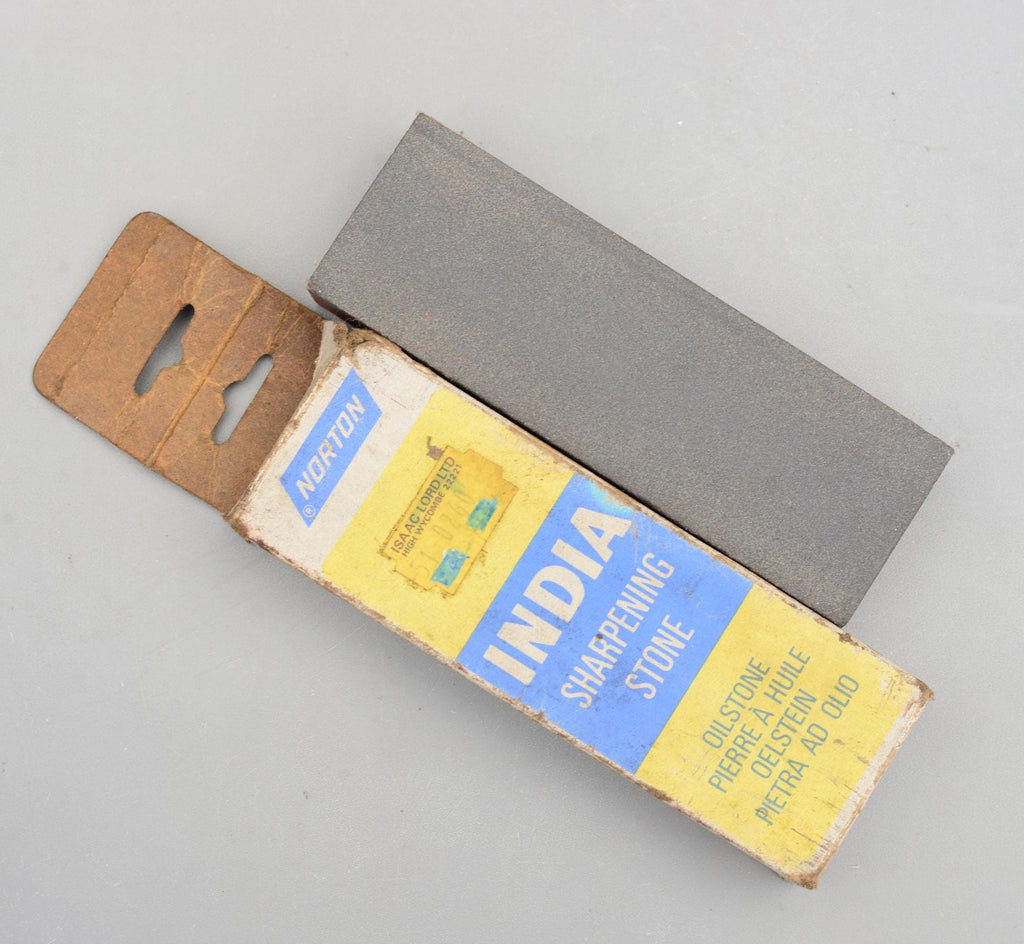 Norton India Bear Combination Oilstone IB6 Sharpening Stone