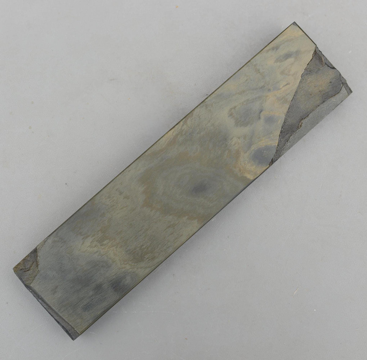 Natural 8'' Idwal ''Flame'' Welsh Novaculite Fine Hone Sharpening Stone