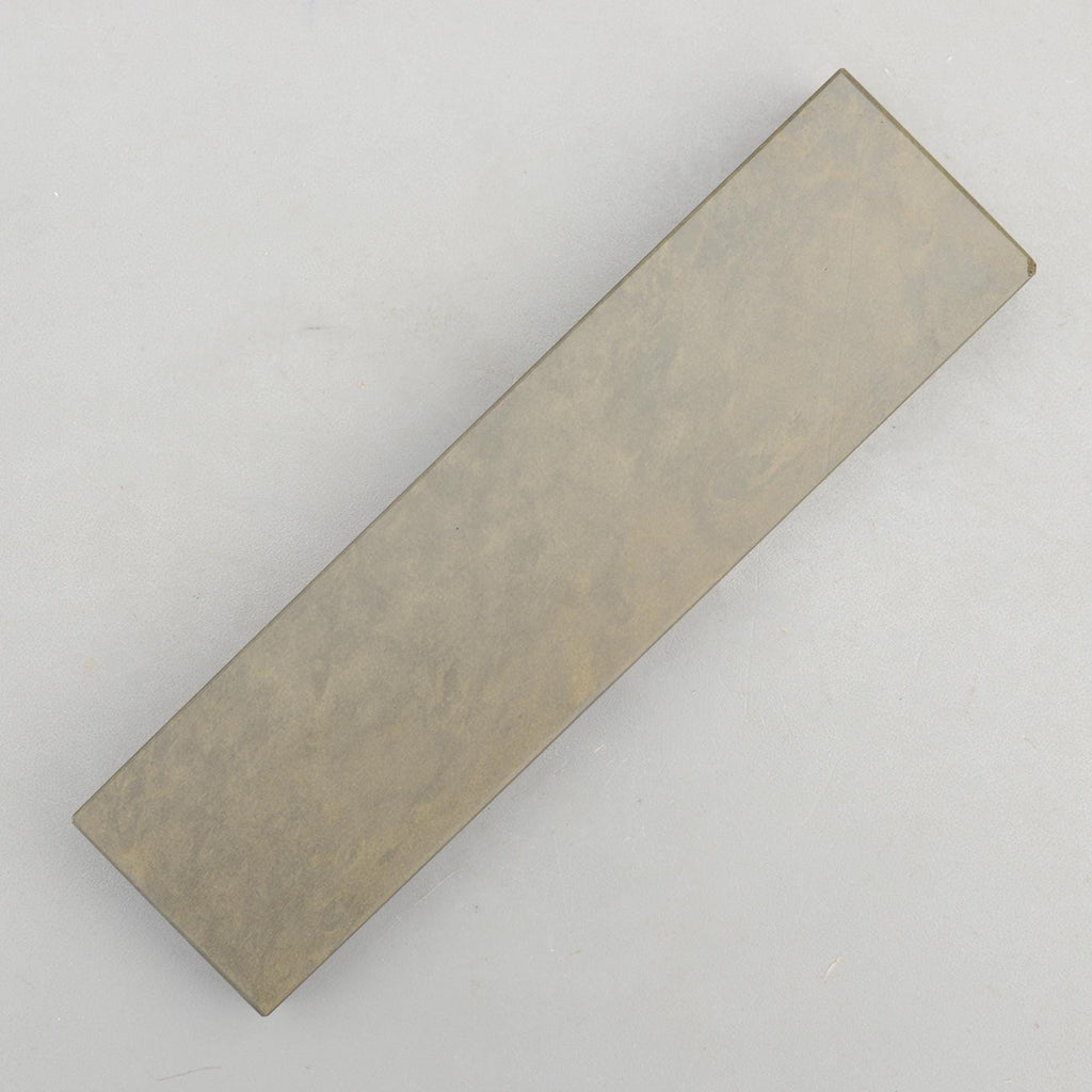 Natural 8 1/2'' Olive Green Idwal Welsh Novaculite Fine Hone Sharpening Stone
