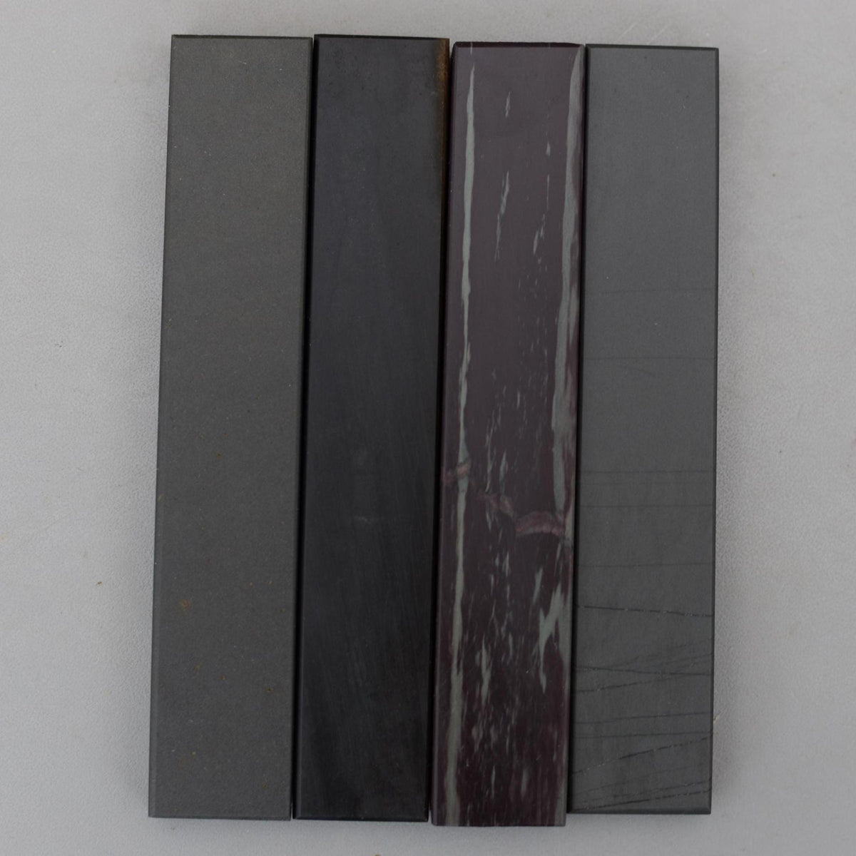 Set 4 Natural Welsh Fine Hone Sharpening Stones Slate Novaculite