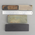 Set 4 Sharpening Stones Arkansas Charnley Forest Grey Slate Hone