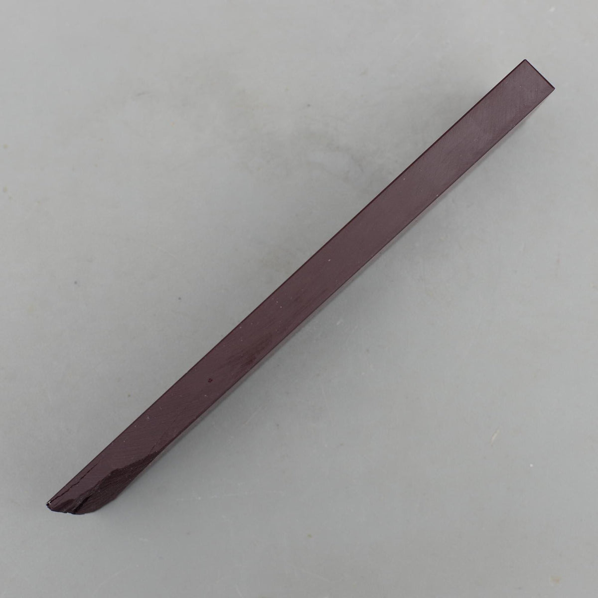 Natural 8'' Llyn Melynllyn Purple Slate Hone Sharpening Stone