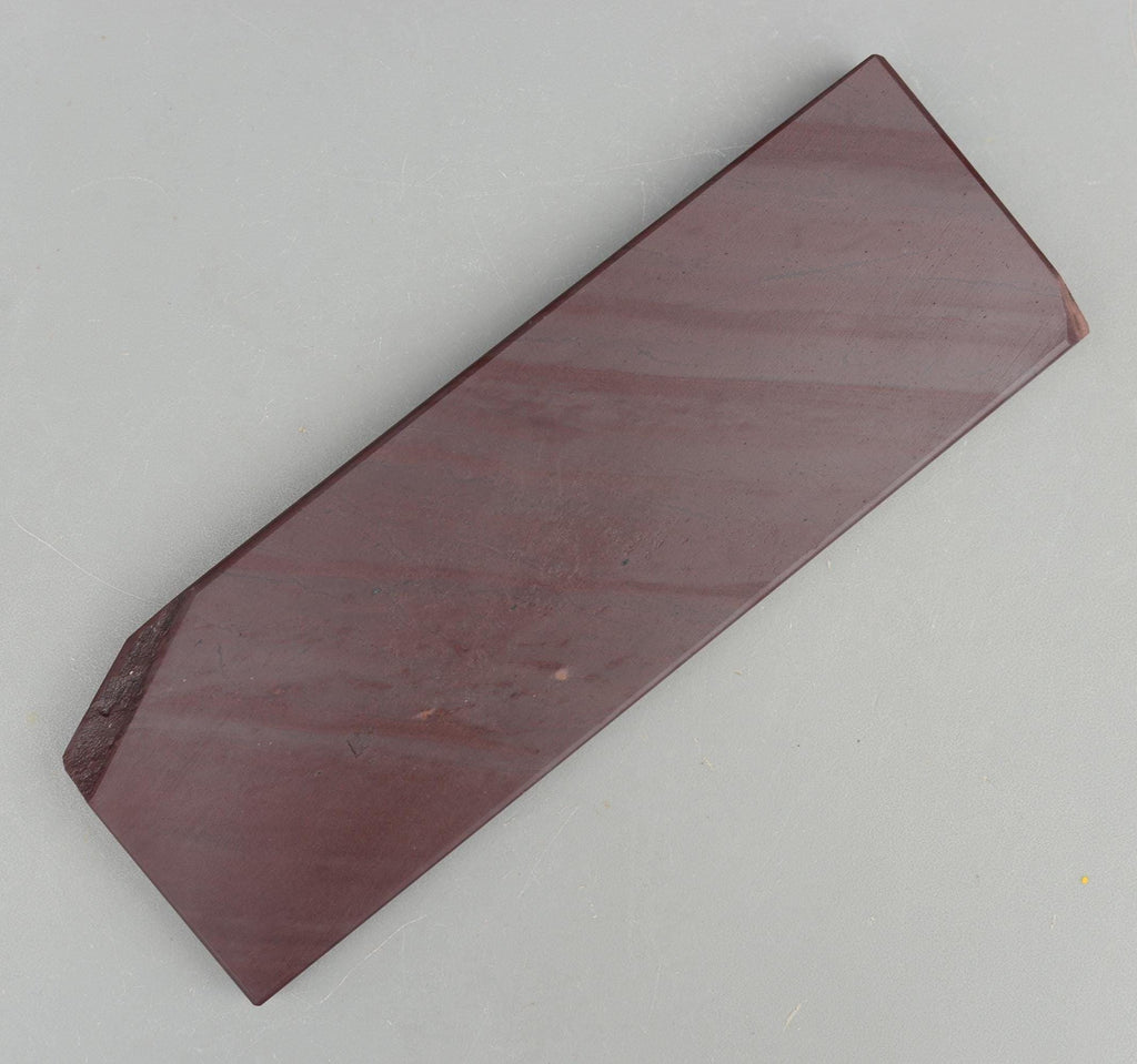 Natural 8 1/2'' Llyn Melynllyn Purple Slate Hone Sharpening Stone