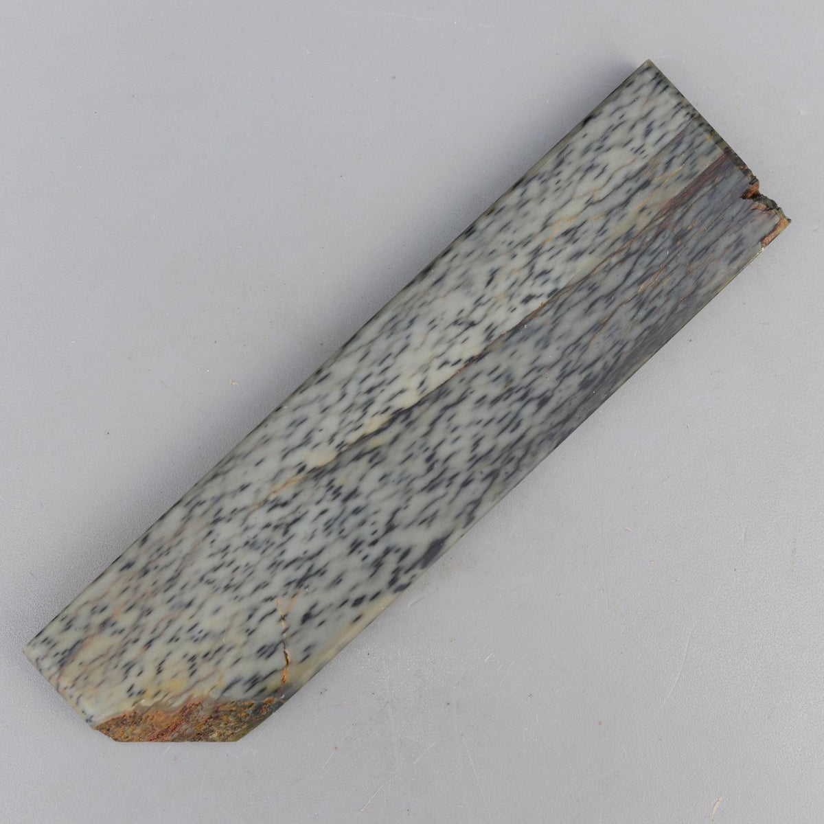 Natural 8'' Idwal Welsh Novaculite Translucent Fine Hone Sharpening Stone