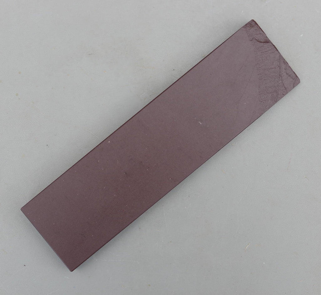 Natural 8'' Llyn Melynllyn Purple Slate Hone Sharpening Stone