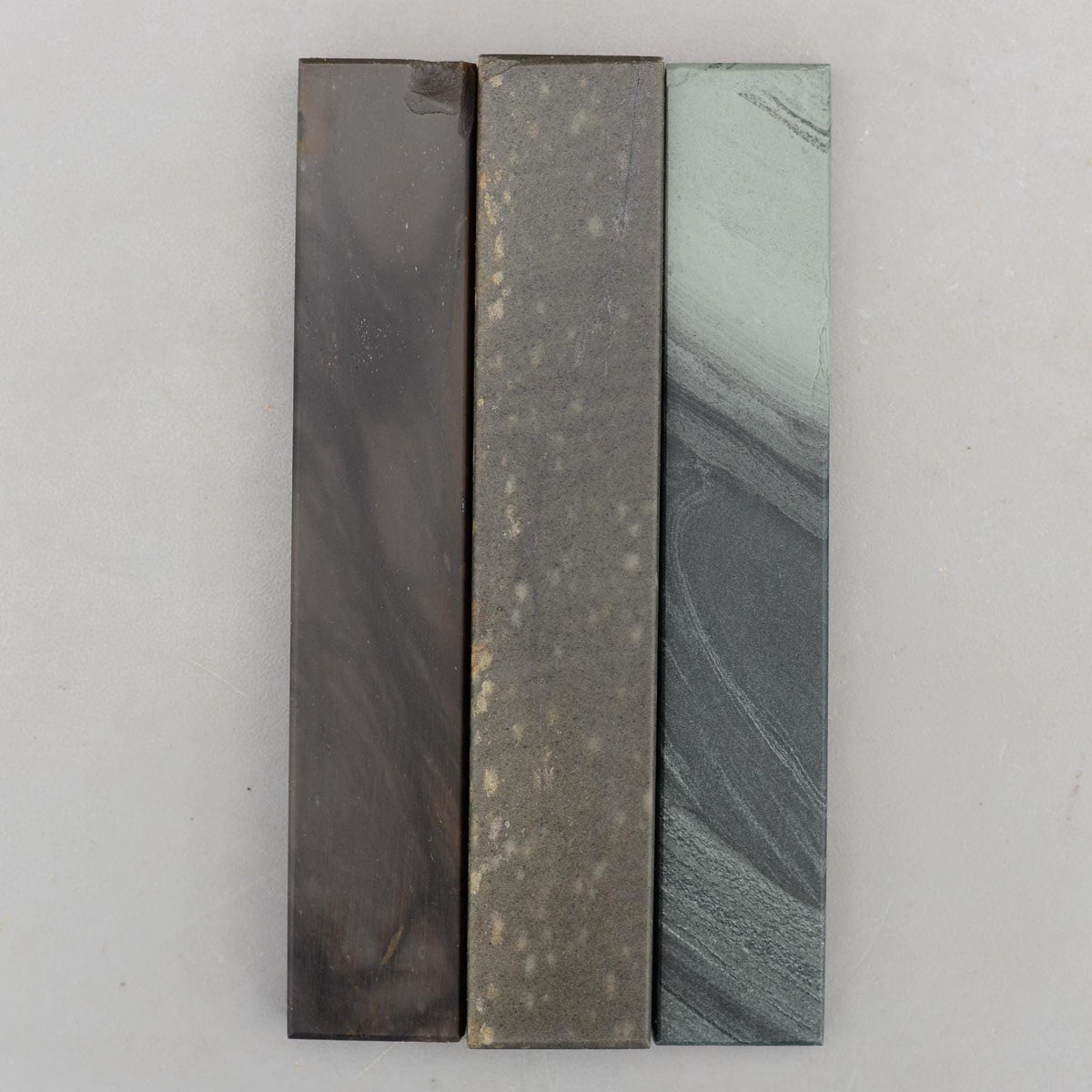Set 3 Natural Welsh Fine Hone Sharpening Stones