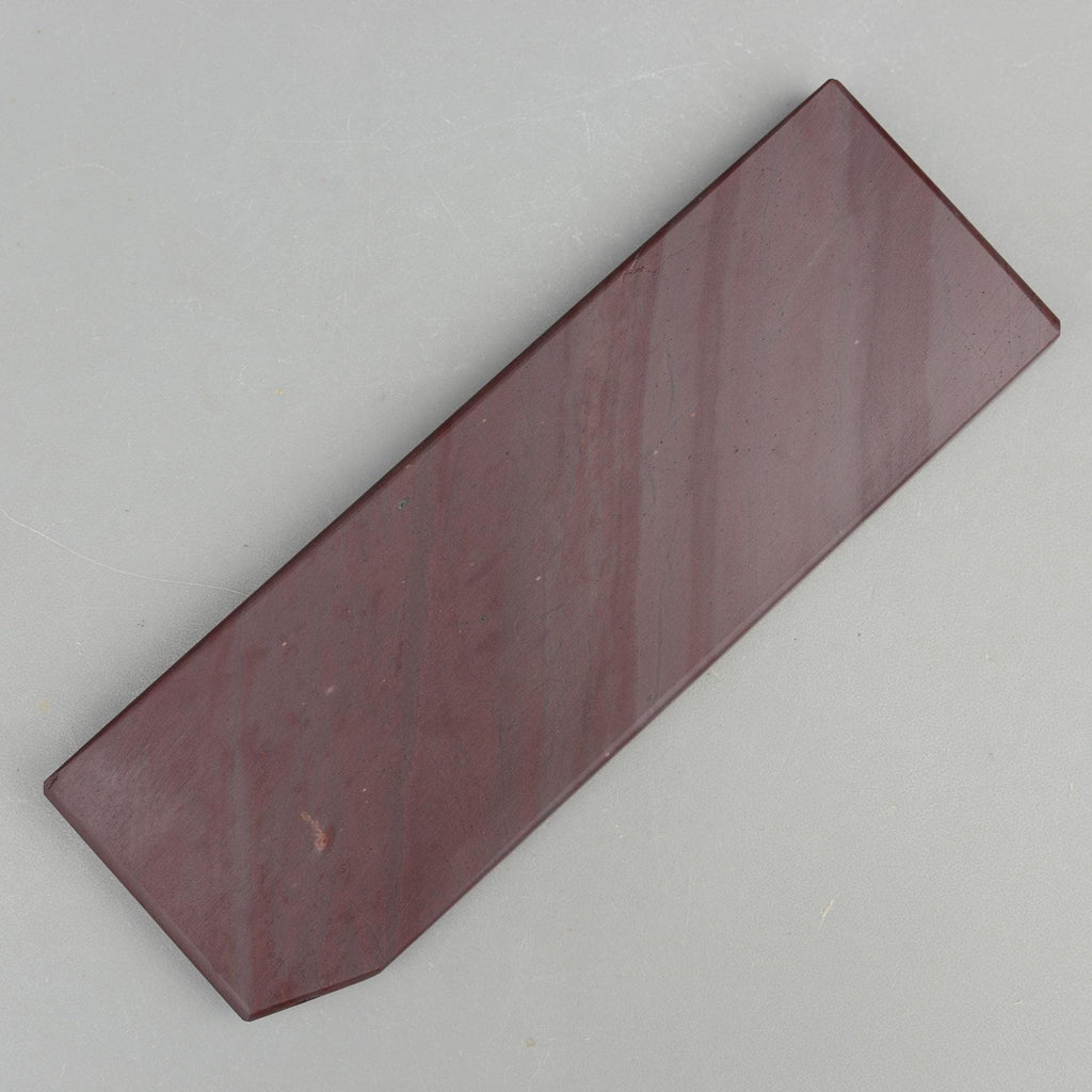 Natural 8 1/2'' Llyn Melynllyn Purple Slate Hone Sharpening Stone