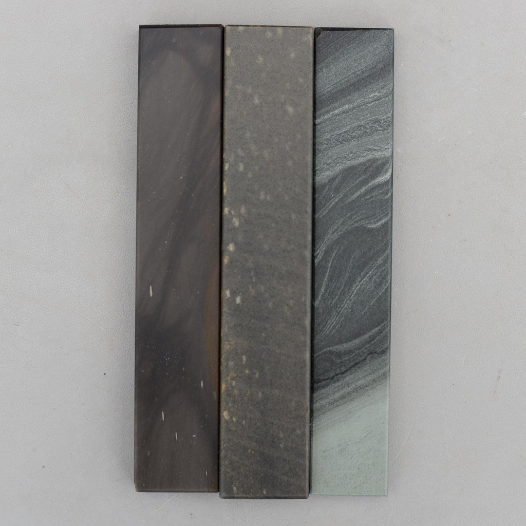 Set 3 Natural Welsh Fine Hone Sharpening Stones