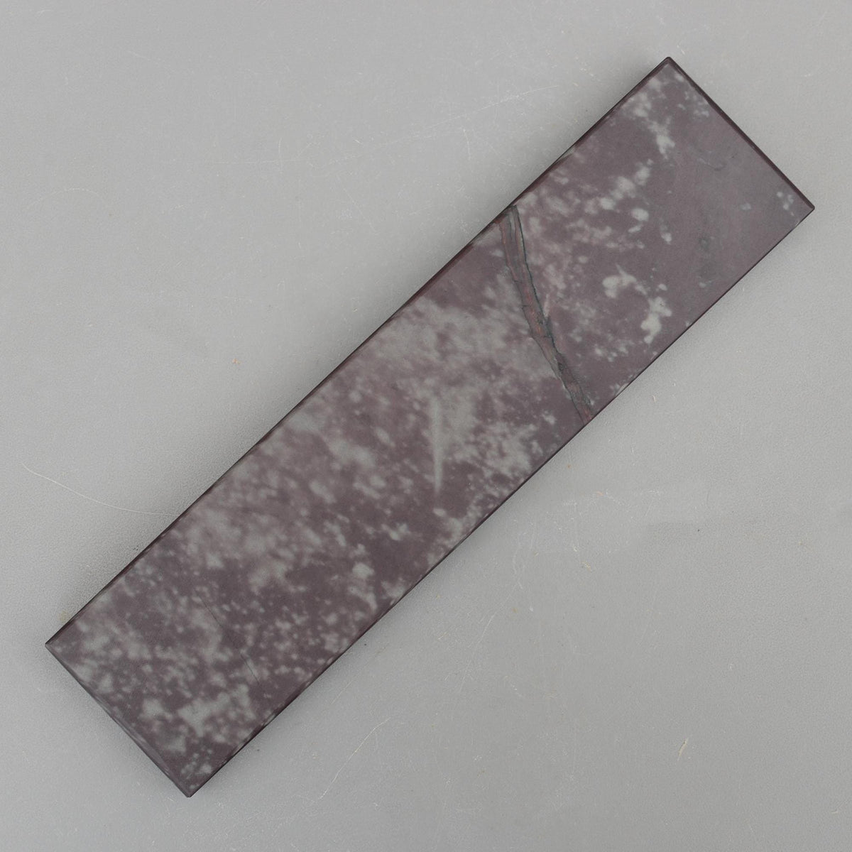 Natural 8 1/2'' Llyn Melynllyn Purple Green Slate Hone Sharpening Stone