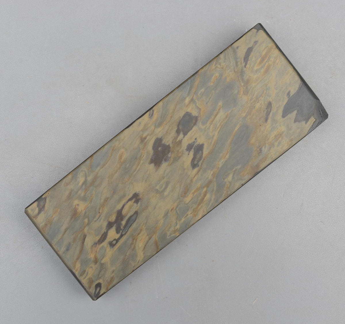 Natural 7'' Idwal ''Flame'' Welsh Novaculite Fine Hone Sharpening Stone