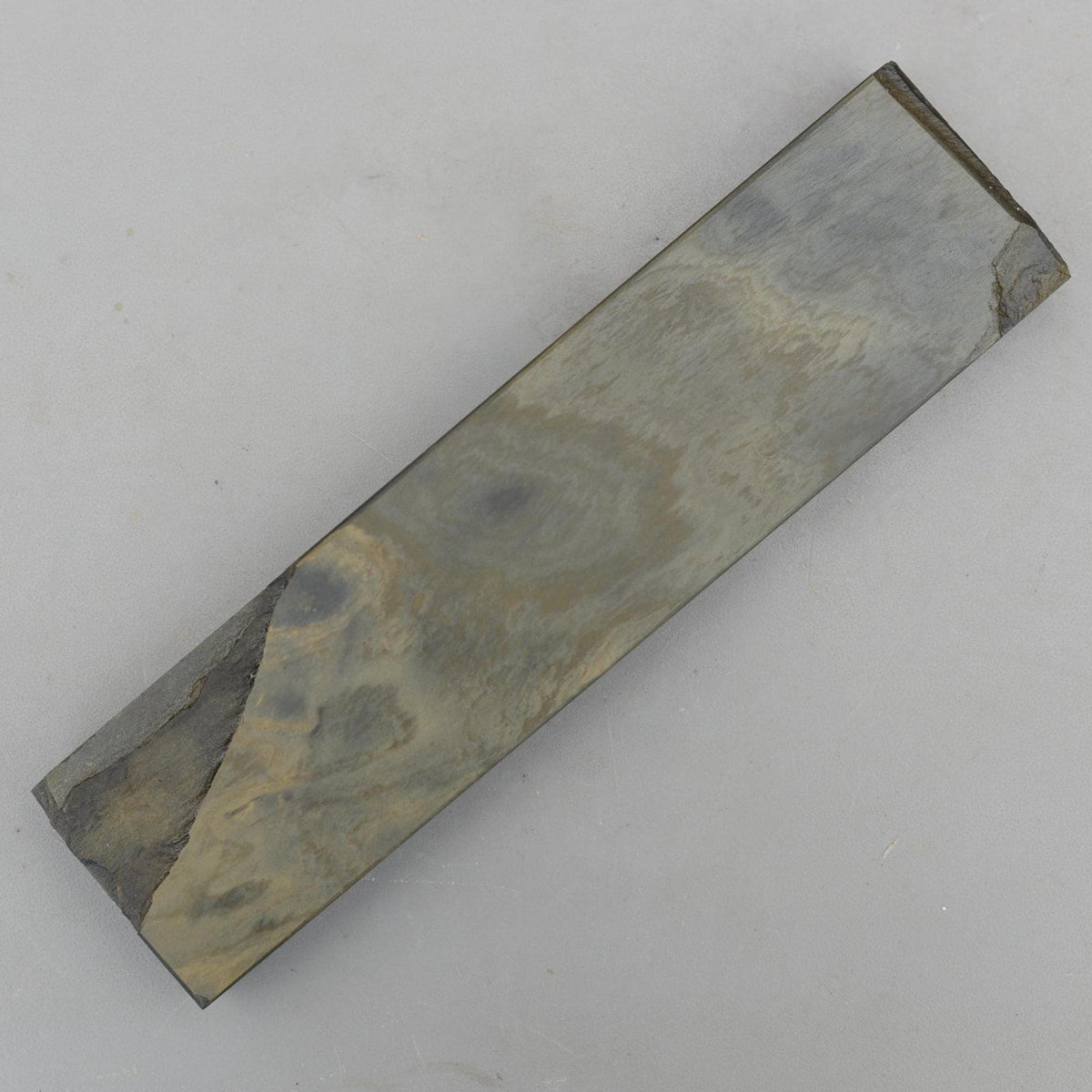 Natural 8'' Idwal ''Flame'' Welsh Novaculite Fine Hone Sharpening Stone