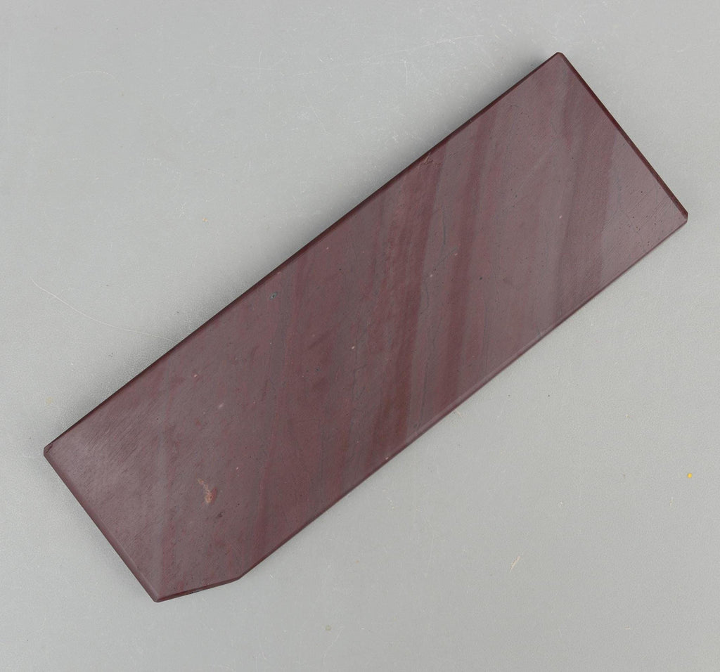 Natural 8 1/2'' Llyn Melynllyn Purple Slate Hone Sharpening Stone