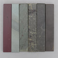 Set 6 Natural Fine Hone Sharpening Stones Glanrafon Llyn Melynllyn Charnley Forest