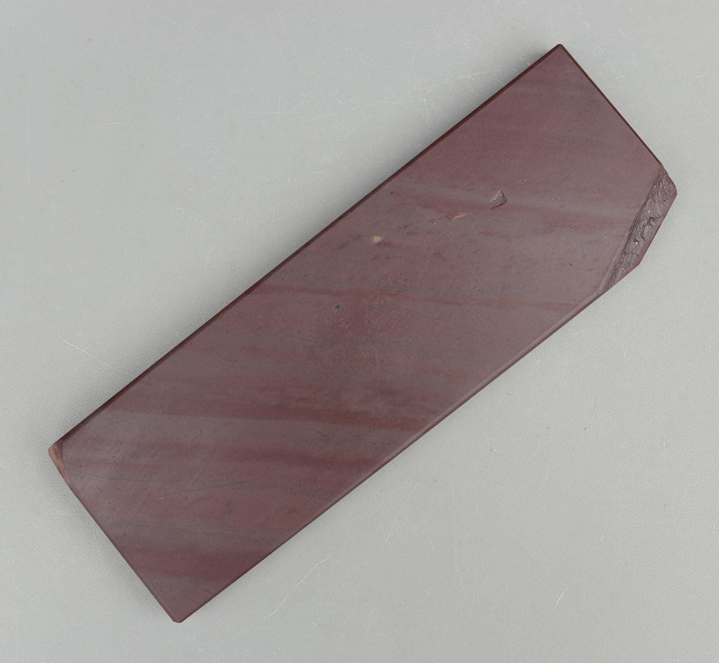 Natural 8 1/2'' Llyn Melynllyn Purple Slate Hone Sharpening Stone