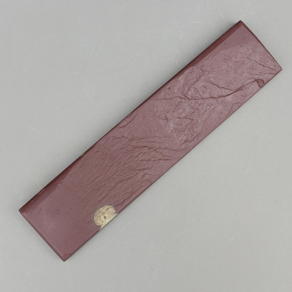 Natural 9'' Llyn Melynllyn Purple Slate Hone Sharpening Stone
