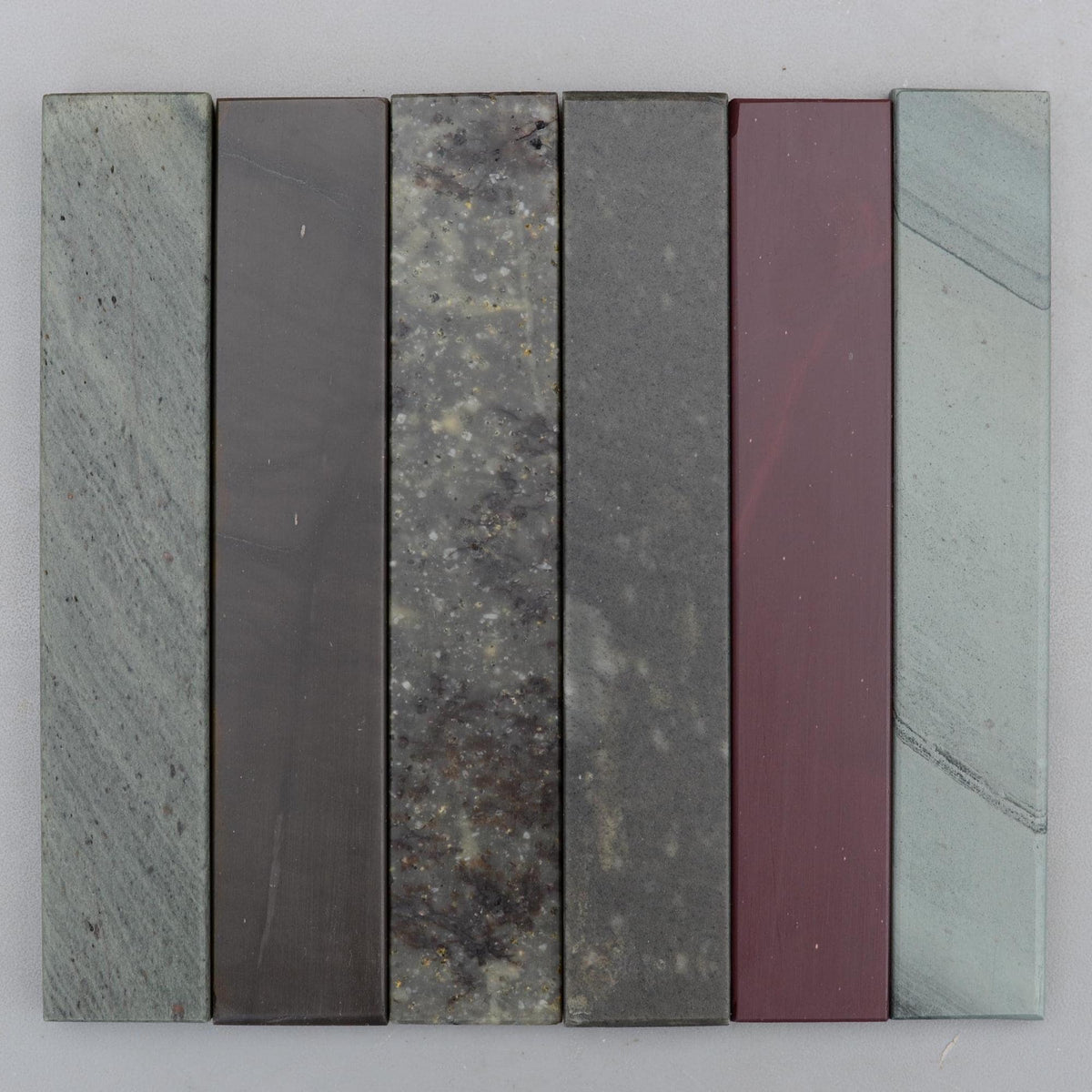Set 6 Natural Fine Hone Sharpening Stones Charnley Forest Llyn Melynllyn Glanrafon Idwal