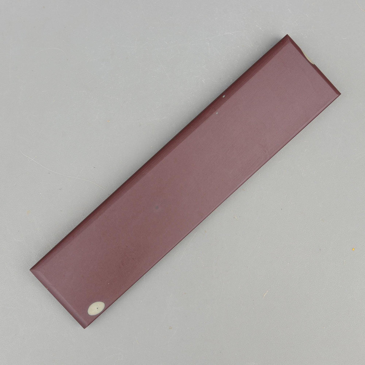 Natural 9'' Llyn Melynllyn Purple Slate Hone Sharpening Stone
