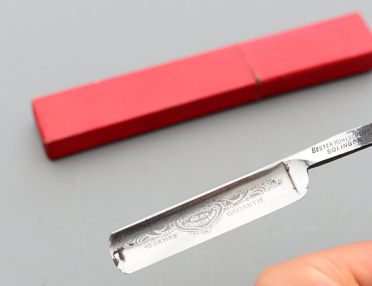 Vintage Bester Hohlschliff Solingen Straight Razor