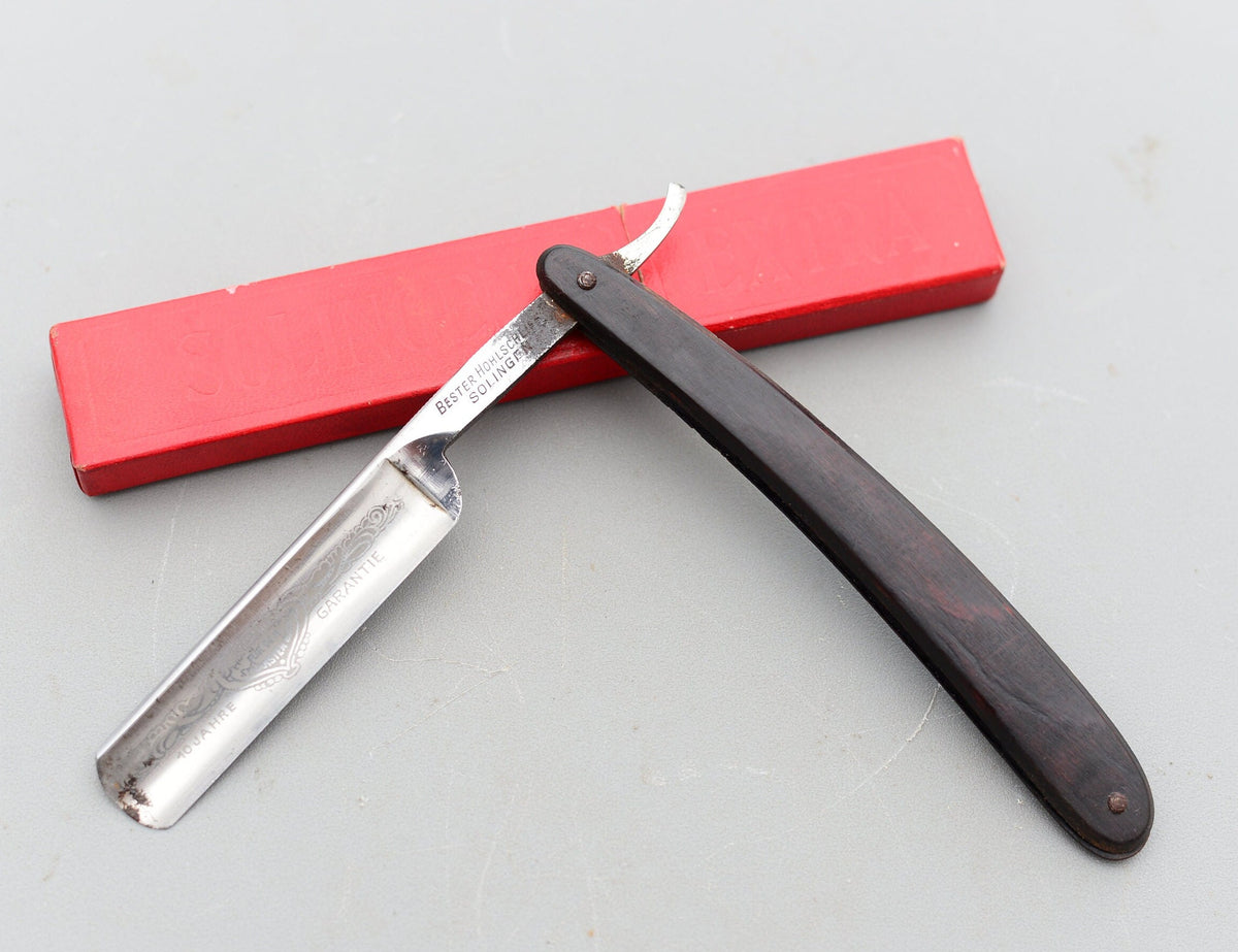 Vintage Bester Hohlschliff Solingen Straight Razor