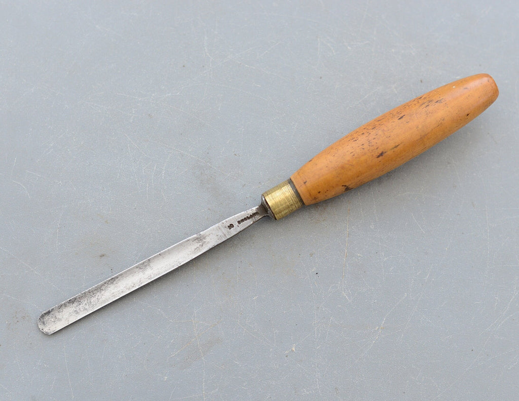 Vintage S.J. Addis England Gouge 10mm No3 Carving Chisels