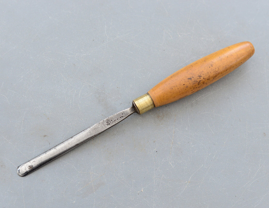 Vintage S.J. Addis England Gouge 10mm No3 Carving Chisels