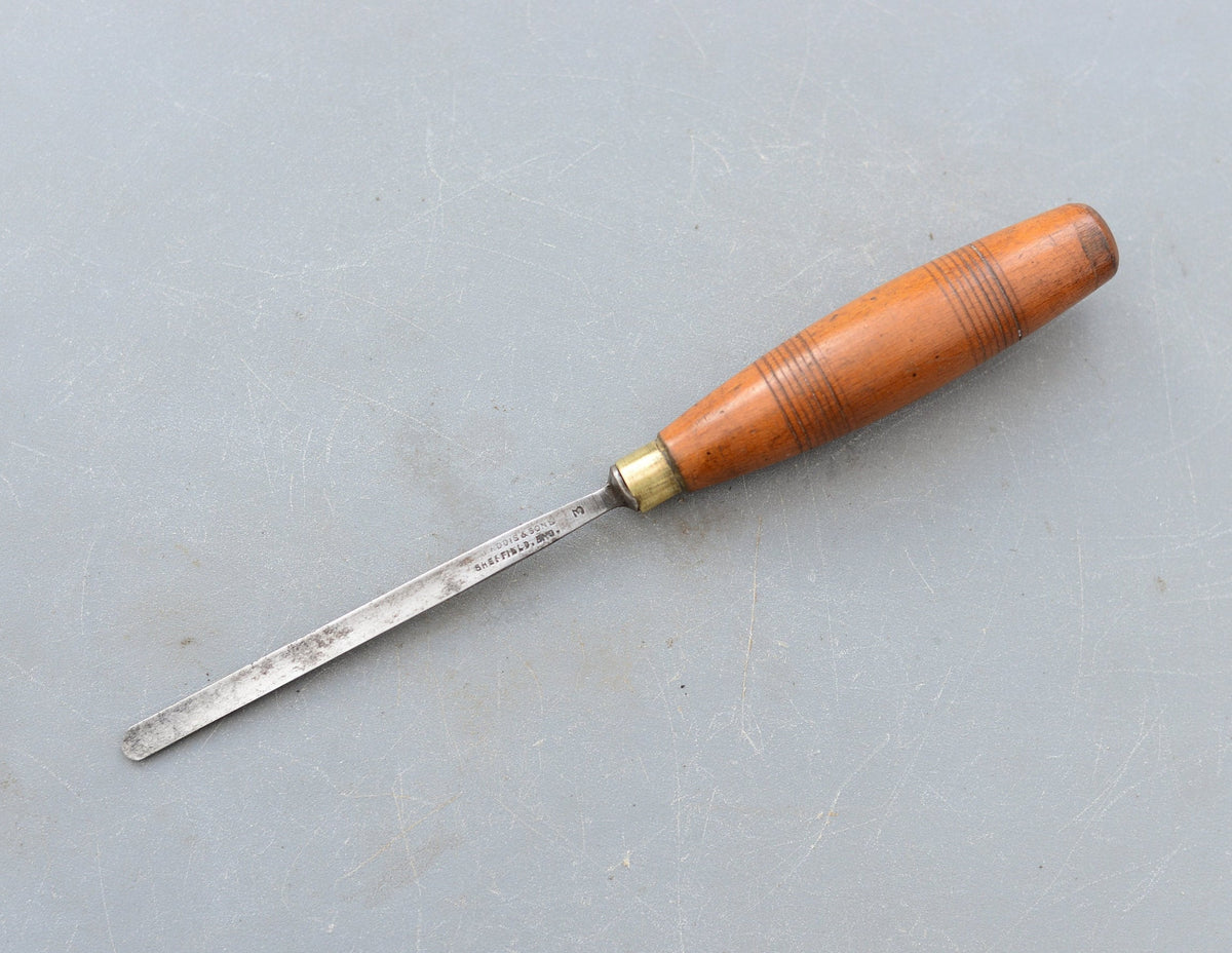 Vintage J.B. Addis & Sons Sheffield England Gouge 7mm No3 Carving Chisel