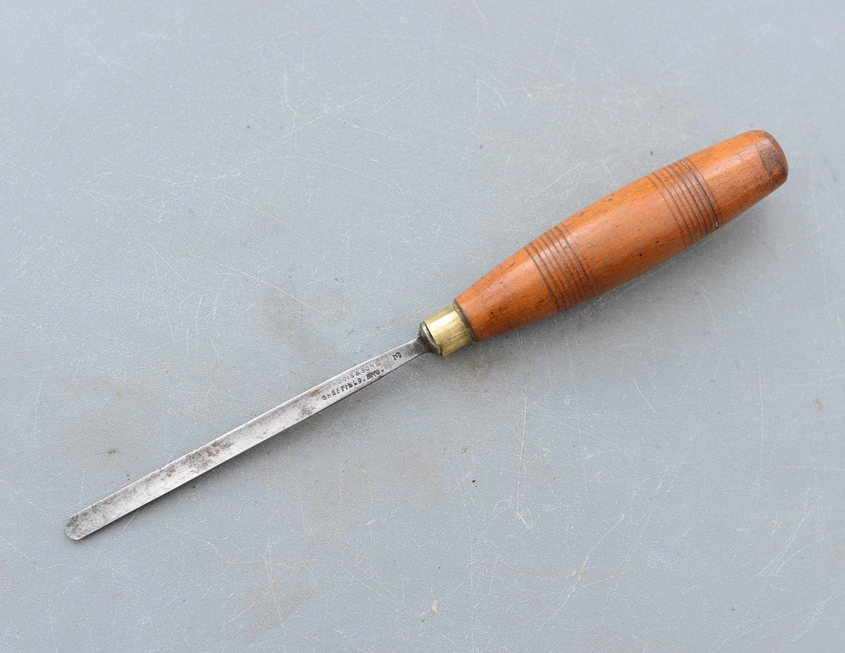 Vintage J.B. Addis & Sons Sheffield England Gouge 7mm No3 Carving Chisel