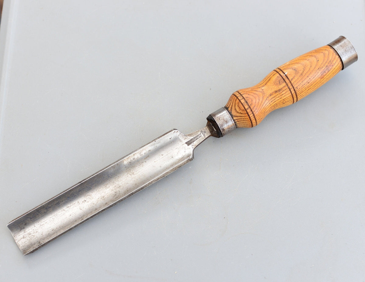 Vintage Rare Large 39mm Gouge W. Marples & Sons Rounded Timber Framing Chisel