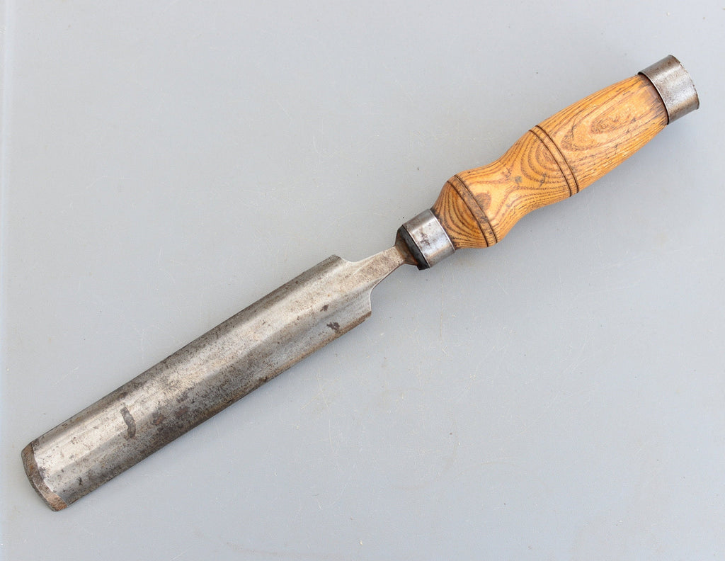 Vintage Rare Large 39mm Gouge W. Marples & Sons Rounded Timber Framing Chisel