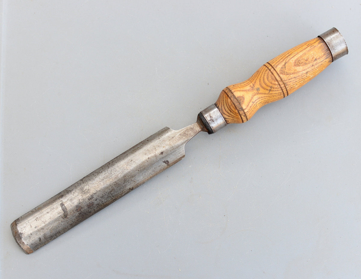 Vintage Rare Large 39mm Gouge W. Marples & Sons Rounded Timber Framing Chisel