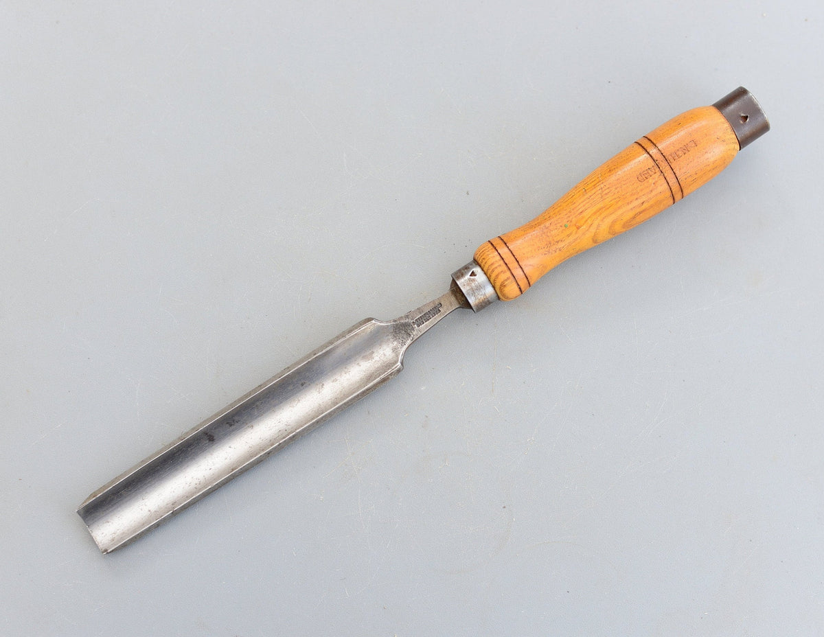 Vintage Rare Large 28mm Gouge S. Tyzack & Son Zyto brand Rounded Timber Framing Chisel