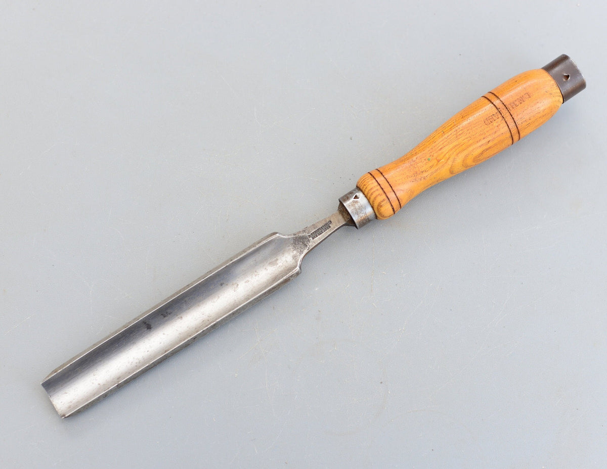Vintage Rare Large 28mm Gouge S. Tyzack & Son Zyto brand Rounded Timber Framing Chisel