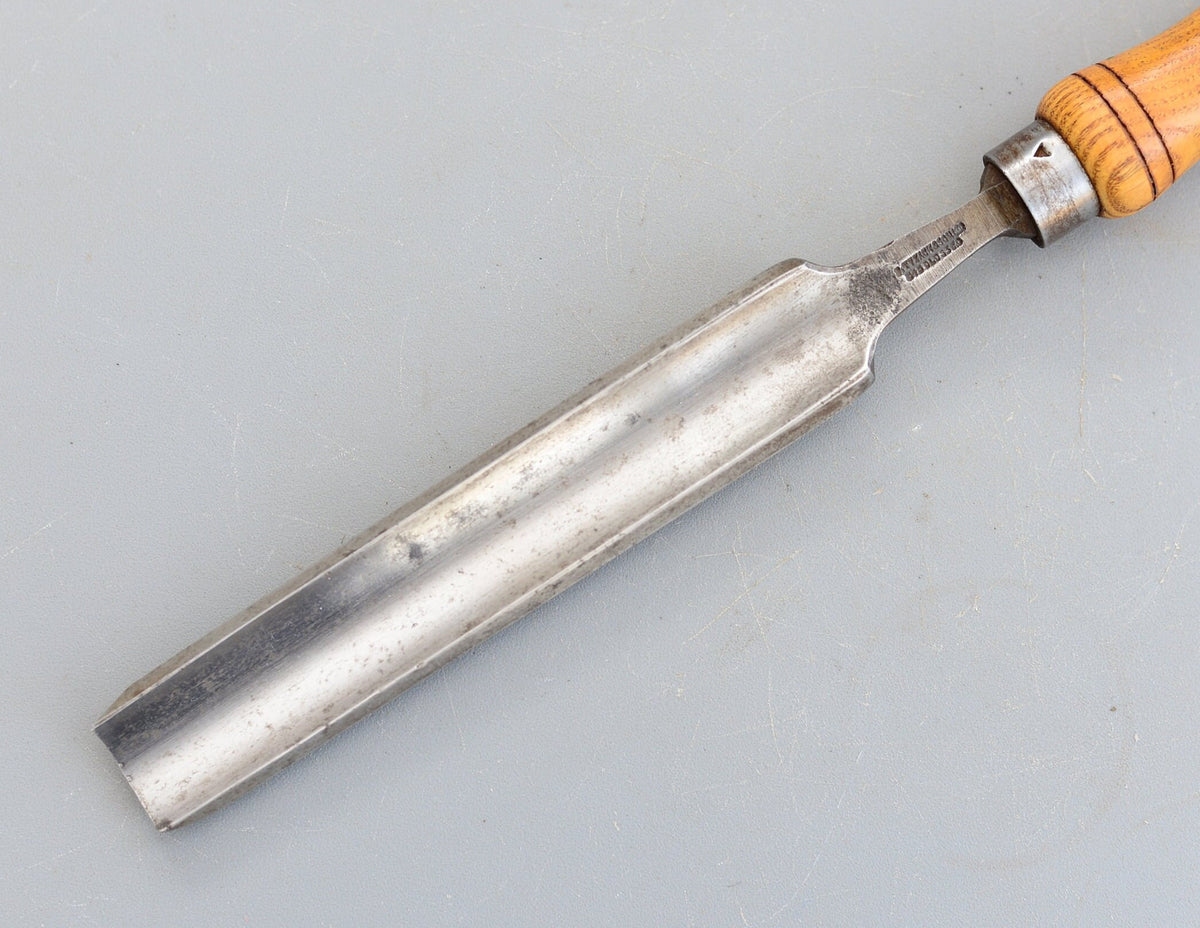 Vintage Rare Large 28mm Gouge S. Tyzack & Son Zyto brand Rounded Timber Framing Chisel