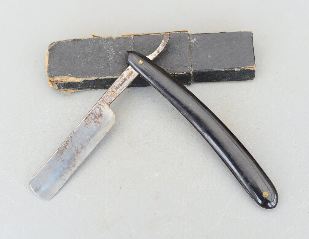 Vintage A. Milns & Co. Sheffield England Straight Razor
