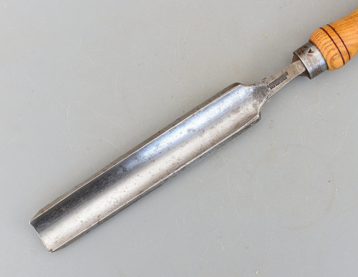 Vintage Rare Large 28mm Gouge S. Tyzack & Son Zyto brand Rounded Timber Framing Chisel
