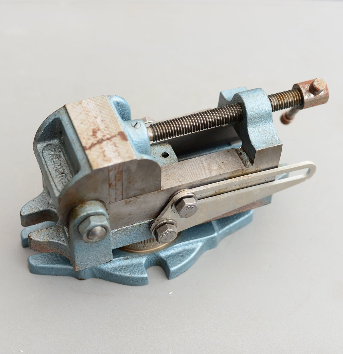 Vintage PALMGREN Chicago USA Machine Angle Vise Drill Press Tilting Swivel