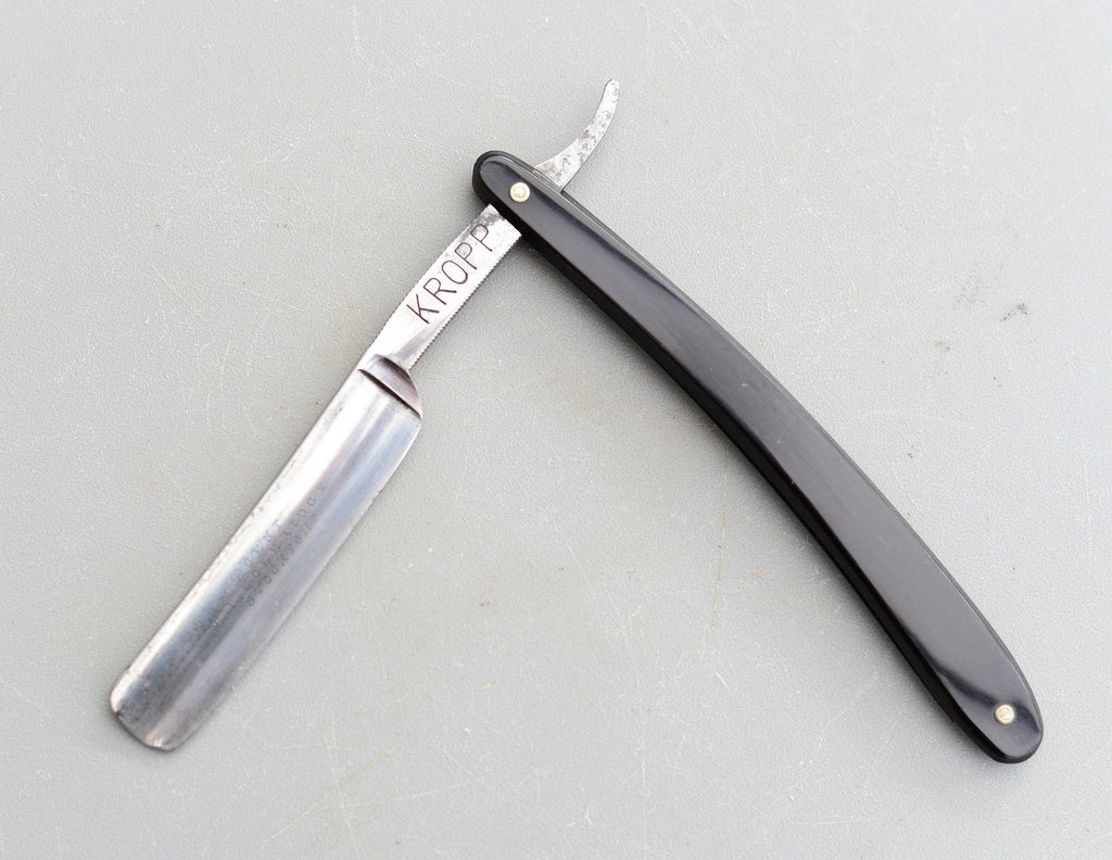 Vintage KROPP Germany Agent W.I. Coleridge Stockton Straight Razor