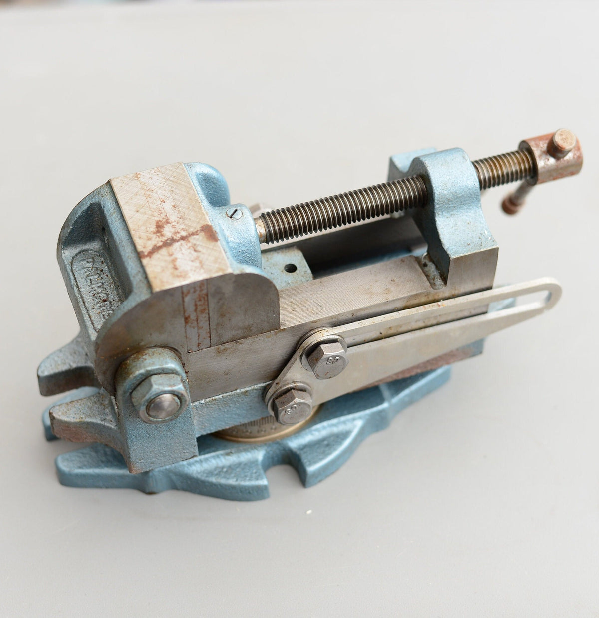 Vintage PALMGREN Chicago USA Machine Angle Vise Drill Press Tilting Swivel