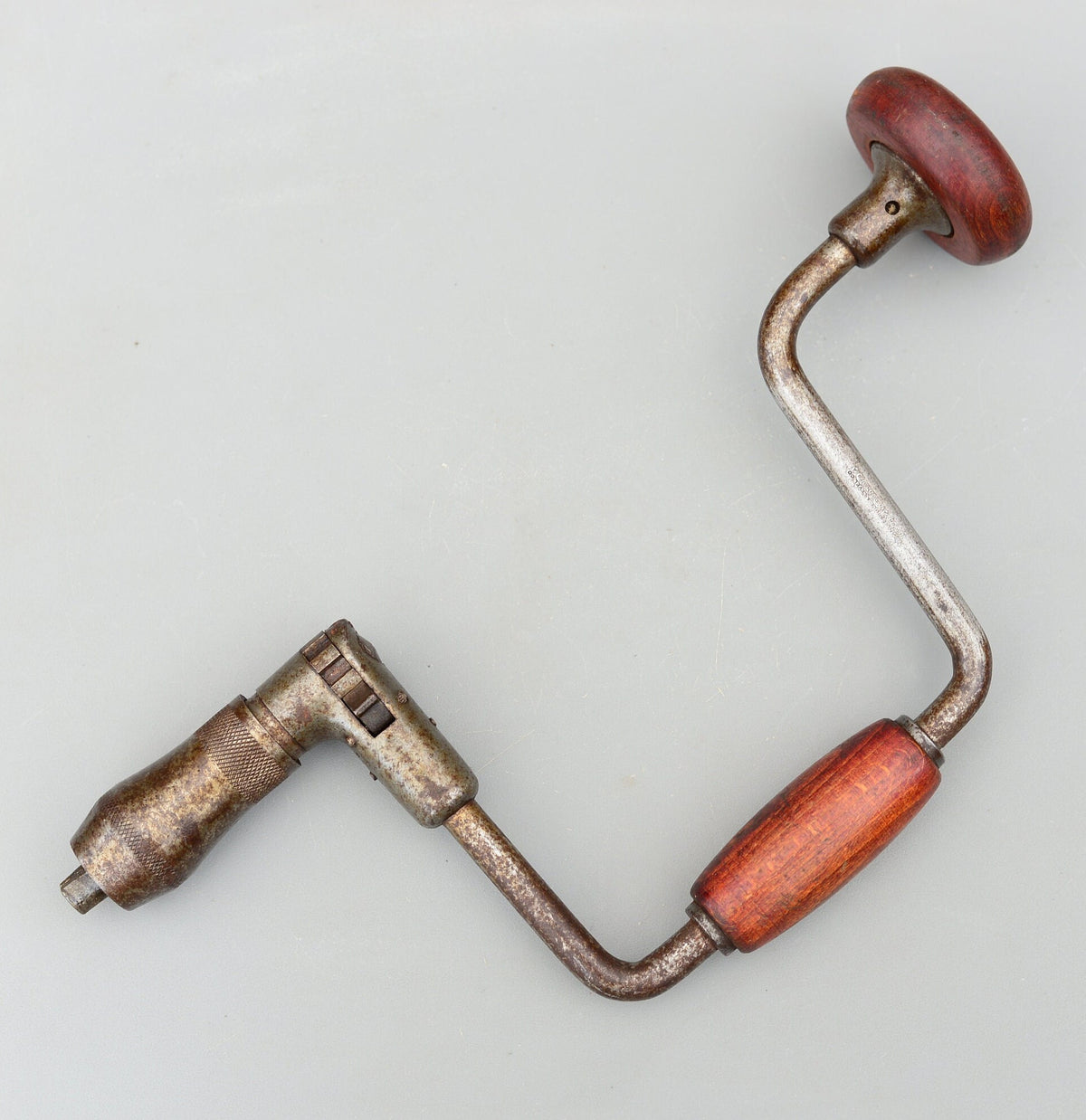 Vintage STANLEY Rule & Level USA Fray No 810 Ratchet Bit Brace Hand Drill
