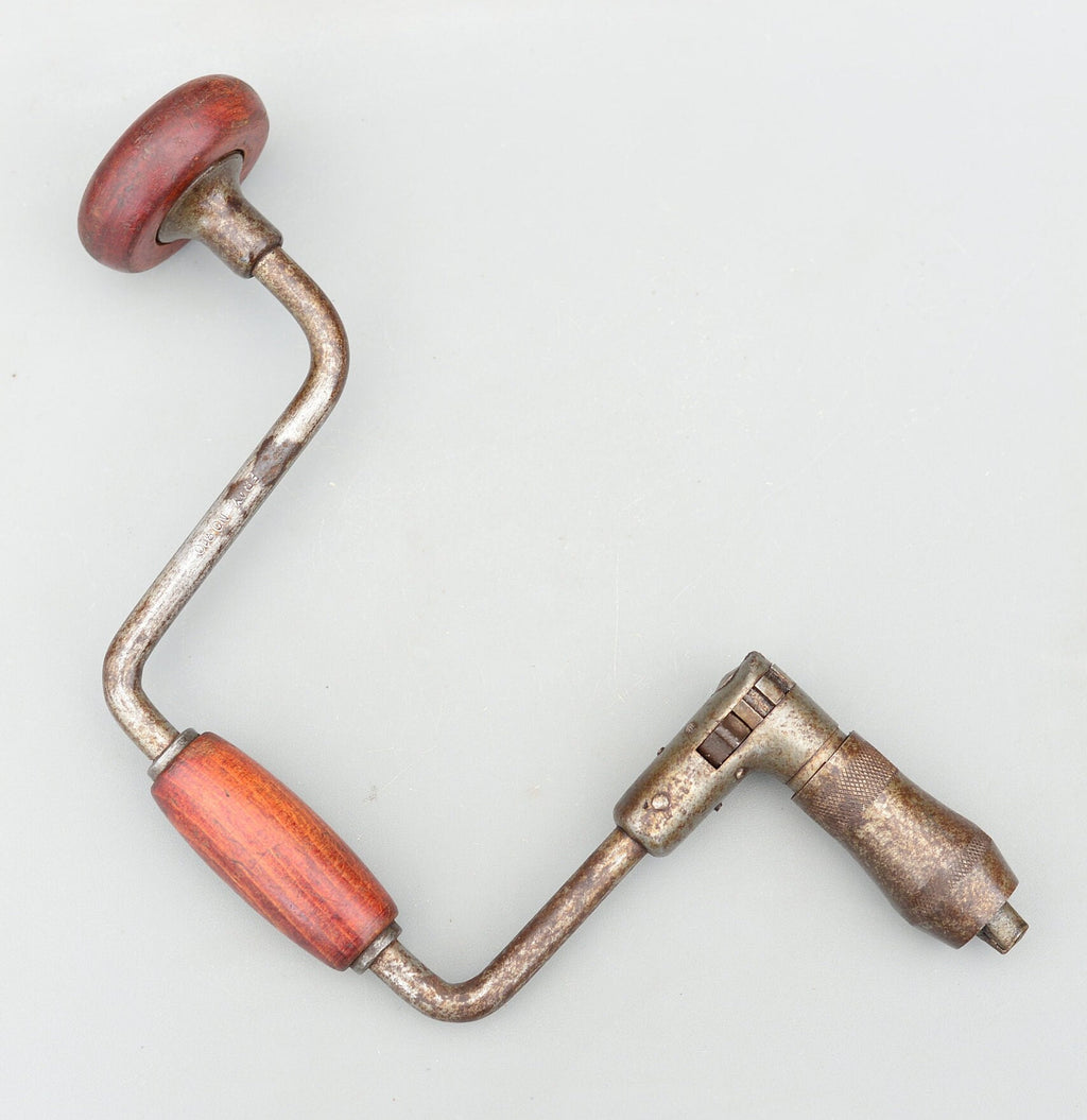 Vintage STANLEY Rule & Level USA Fray No 810 Ratchet Bit Brace Hand Drill