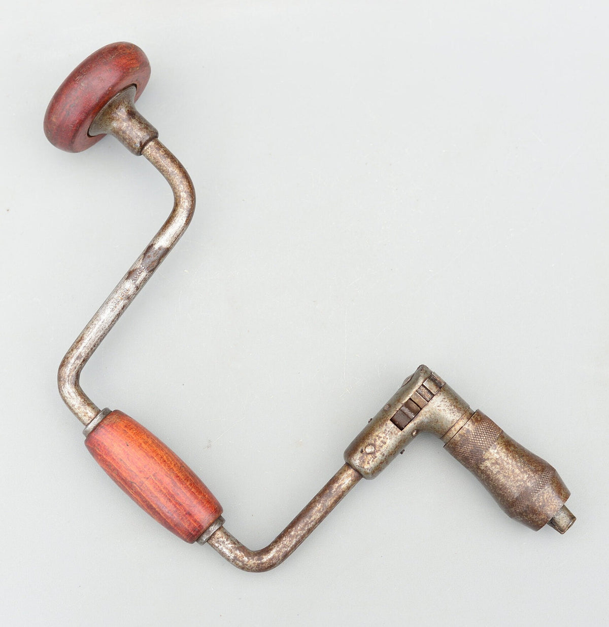 Vintage STANLEY Rule & Level USA Fray No 810 Ratchet Bit Brace Hand Drill