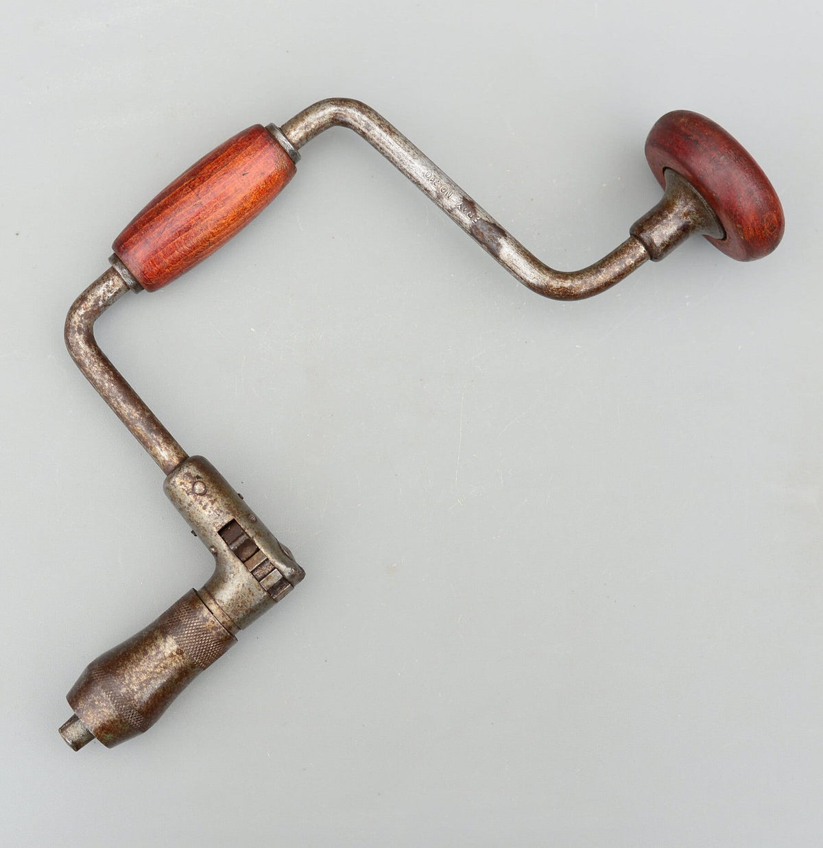 Vintage STANLEY Rule & Level USA Fray No 810 Ratchet Bit Brace Hand Drill