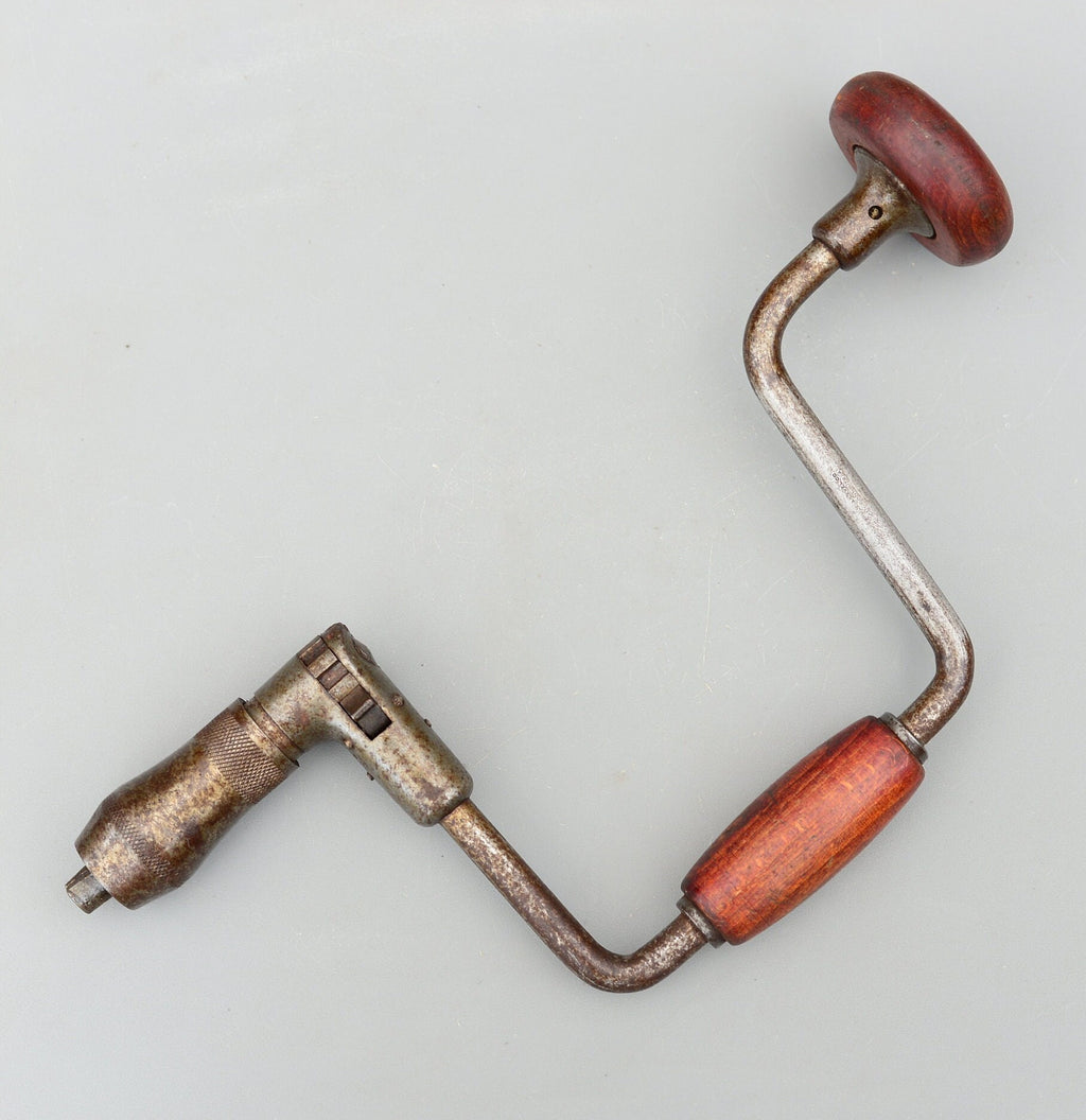 Vintage STANLEY Rule & Level USA Fray No 810 Ratchet Bit Brace Hand Drill