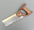 Vintage Spear & Jackson Sheffield Brass Back Dovetail Tenon Hand Saw