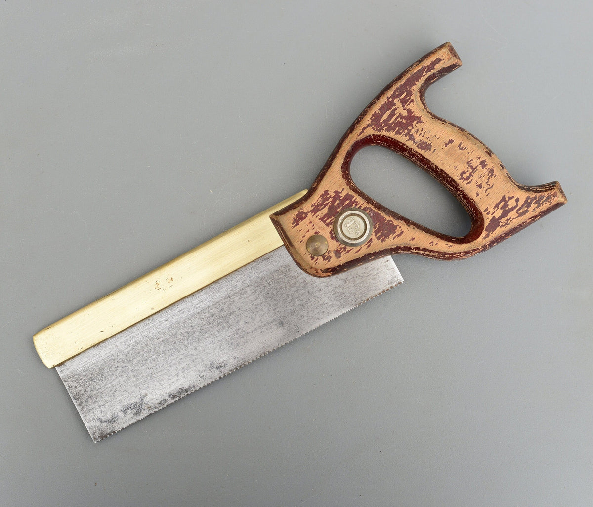 Vintage Spear & Jackson Sheffield Brass Back Dovetail Tenon Hand Saw
