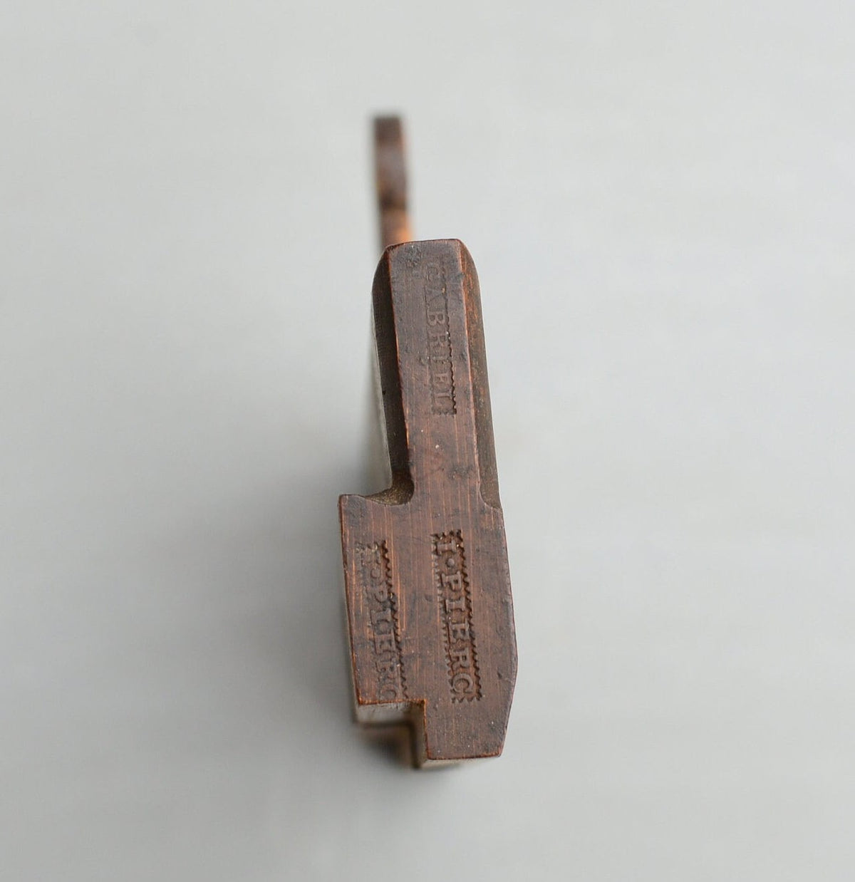 Vintage Rare Gabriel Wooden Moulding Plane