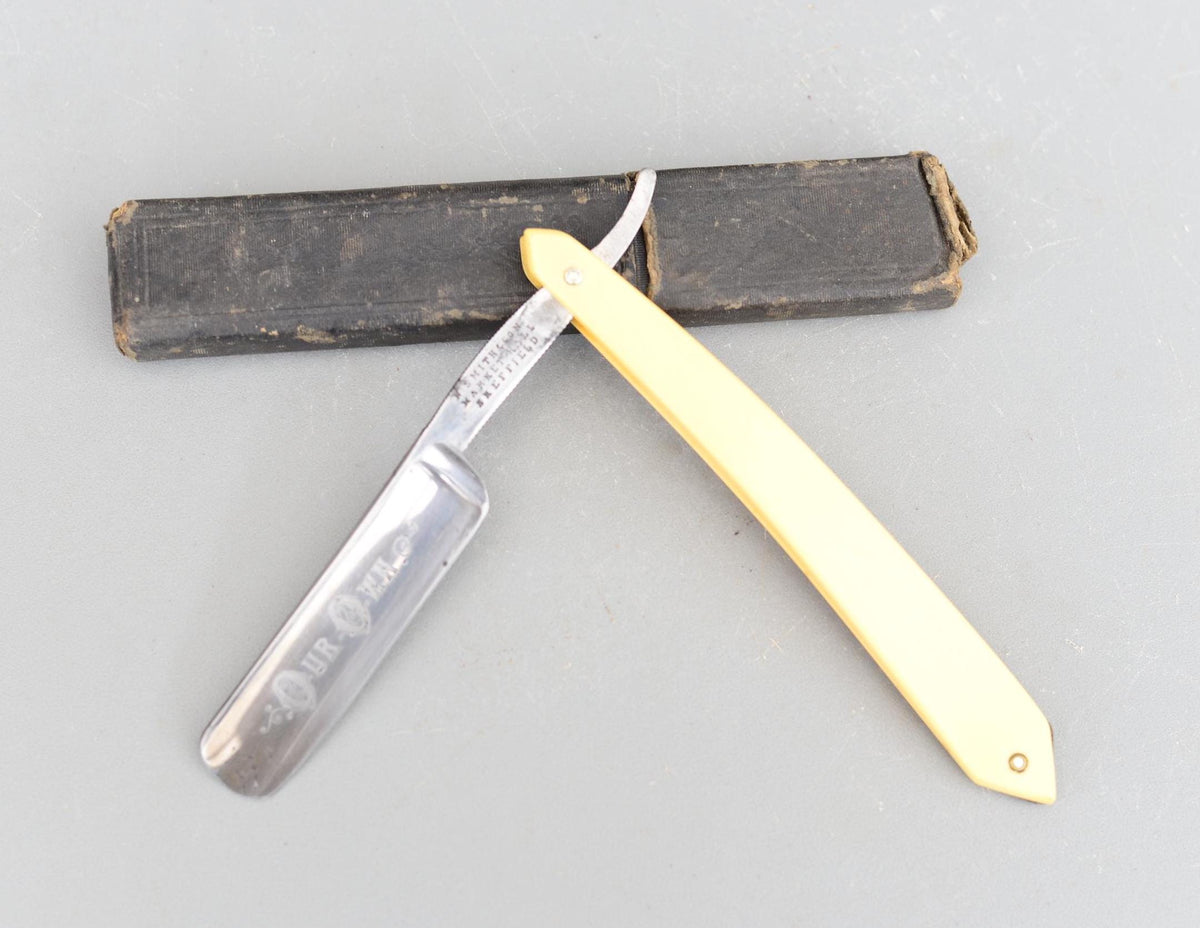 Vintage OUR OWN N.Smith & Son Sheffield Straight Razor